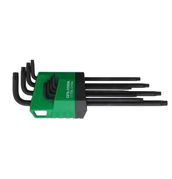 Ceta Form 8 Parça Torx L Anahtar Takımı(Uzun Tip) - LT/700L