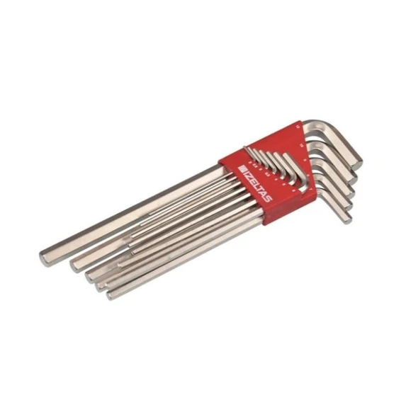 İzeltaş 12 Parça Allen Anahtar Takımı(Uzun Boy) - İzeltaş 4903003112