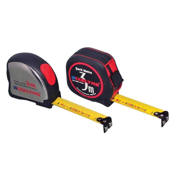İzeltaş 3 m Plastik Şerit Metre - İzeltaş 0588150003