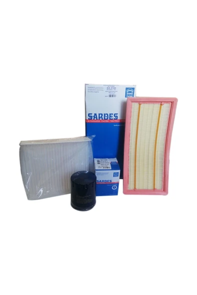Sardes Fiat Egea 1.4 Filtre Bakım Seti ürün görseli