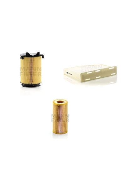 MANN Audi A3 (8p) 2.0 Fsi 150 Hp 03-08 Uyumlu Filtre Bakım Seti ürün görseli