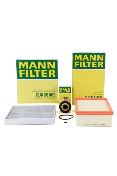 Mann Filters Volkswagen Tiguan 2016 Model Sonrası 1.6 TDI Periyodik Bakım Seti (Yakıt Hariç) Mann Marka ürün görseli