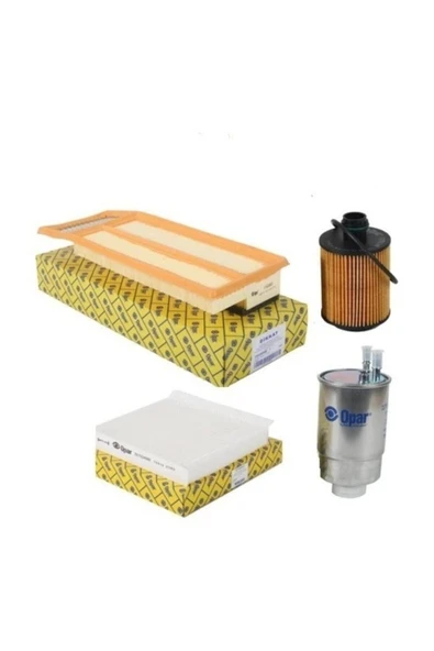Fiat Linea (2007-2016) Fiat Linea (2007-2016) Opar Fiat Linea 1.3 Multijet Euro 5 Filtre Bakım Seti Uyumlu ürün görseli