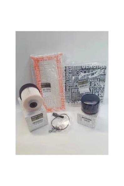 Adoil Orjınal Filtre Seti Renault Clıo Iv, Logan Msv 1,5 (3`LÜ SET)hava,yağ,polen Filtresi ürün görseli