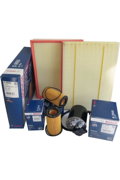 Bosch Mercedes-benz Uyumlu  Sprinter Filtre Bakım Seti (tam Set)- (4 Filtre) ürün görseli
