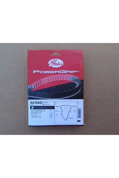 GATES Triger Kayış 5419xs (127 DİŞ) Kalos Lacettı 1.4 1.6-16v Nubıra Rezzo 96183352 ürün görseli