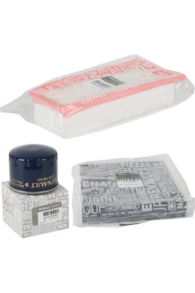 MAİS Dacia Sandero 1.0 Filtre Bakım Seti ( Hava Filtresi - Yağ Filtresi - Polen Filtresi ) ürün görseli