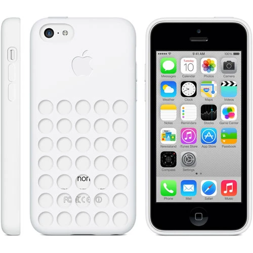 OUTLET Apple iPhone 5C Kılıf Orjinal MF039ZM/A - Beyaz Outlet - 3