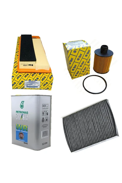 Parça Par Fiat Panda Euro 4 Filtre Yağ Bakım Seti 1.3 Jtd Multijet 2006-2013 [75 Ve 68 Beygir Parcapar5858e] ürün görseli