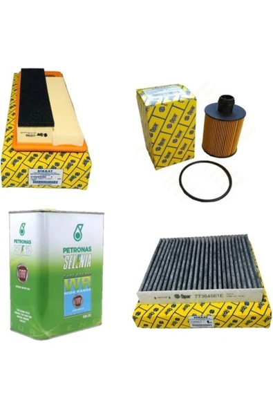 Parça Par Fiat Fiorino Euro 5- Filtre Yağ Bakım Seti 1.3 D-jtd Multijet 16v 2008 Uyumlu ürün görseli