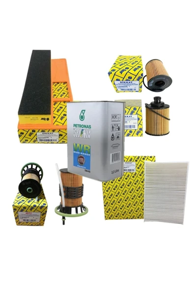 OPAR Fiat Albea Euro 4 1.3 Uyumlu Jtd-multijet 16v Uyumlu Filtre Bakım Seti 2004 Ve Sonrası ürün görseli