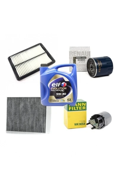 Parça Par Renault Kadjar Filtre Yağ Bakım Seti 1.5 Dci 2015-2020 [110 Beygir Parcapar6464h] ürün görseli
