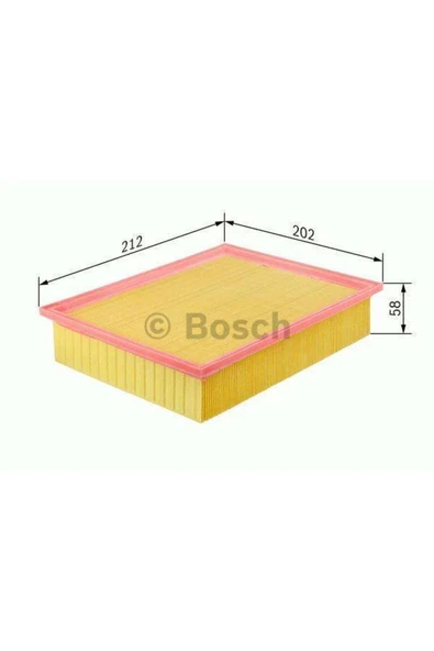 Bosch Hava Fıltresı Corsa D Doblo 10-lınea 07-punto 0 F026400057