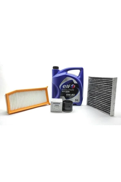 MAİS Renault Clio 4 1.2 16v D4f  Uyumlu Yağ Bakım Seti (karbonlu) ürün görseli