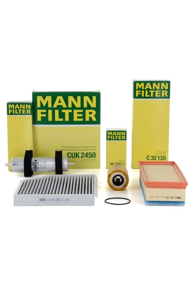 Mann Filters Audi A4 2008 - 2014 2.0 TDI (CJCA) 143 PS Uyumlu Periyodik Bakım Seti Mann Marka ürün görseli