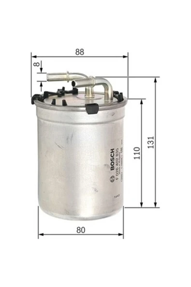 Bosch Yakıt Filtresi Polo 1.2 Tdi 09 A1 2.0 Tdi 11 Ibıza V 1.2tdı-2.0tdı 10 Fabıa 1.2 Tdı 10bos-f026402835 ürün görseli