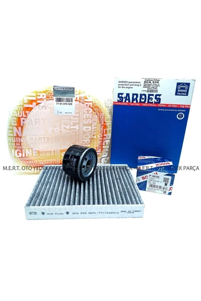 MAİS Renault Symbol 1.4 Benzinli Filtre Bakım Seti 2008-2012 SYMBL1.4 ürün görseli