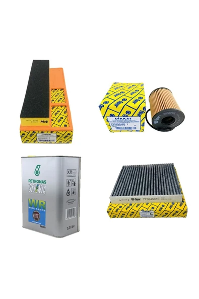 Fiat Fiorino Euro 4 Filtre Yağ Bakım Seti 1.3 D Multijet 16v 2008-sonrası -75 Beygirr4- ürün görseli