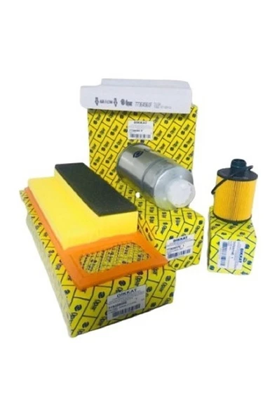 OPAR Fiat Linea 1.3 Uyumlu   Jtd Multijet Euro 4 Filtre Bakım Seti Orjinal ürün görseli