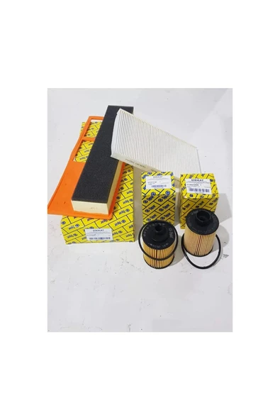 İthal Fiat Albea Euro 4 1.3 Jtd 4'lü Filtre Bakım Seti Uyumlu Otomotıvdeposu0712 ürün görseli