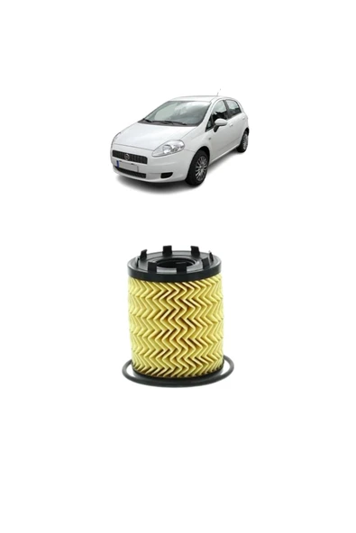 OPAR Fiat Grande Punto 120 Beygir 3plus Karbon Filtre Bakım Seti 1.4 16v T-jet Selenia Petronas Yağlı 200 - Resim 3