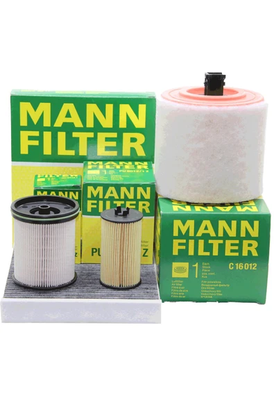 MANN Opel Astra K 1.6 Dizel Motor Periyodik Bakım Filtre Seti Marka Man-016 ürün görseli