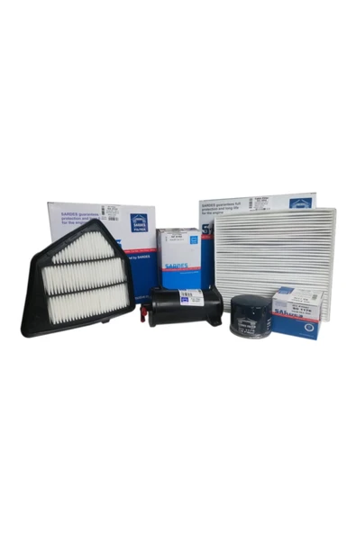 Sardes Honda Crv 1.6 Dizel Filtre Bakım Seti ürün görseli