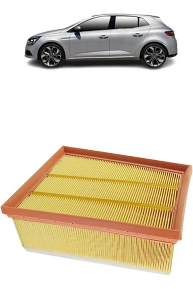 OEM Mais Renault Megane 4 4Plus Karbon Filtre Bakım Seti 1.5 Dci Evolution Yağlı 2015 Sonrası KİT1120H - Resim 2