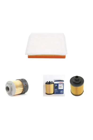 Bosch Filtre Bakım Seti Opel Astra H 1.3 Cdtı L48 Dizel 04-2009 Uyumlu Hava + Yağ Filtre + Yakıt Filtre ürün görseli