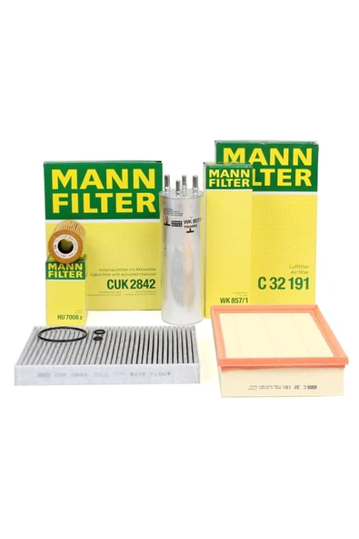 Mann Filters Volkswagen Transporter T7 2.0 TDI Periyodik Filtre Seti Mann Marka ürün görseli