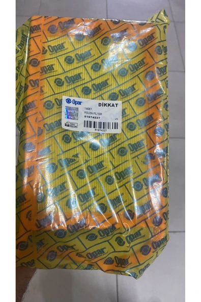 Dopar Fiat Doblo Yeni Model - 500X - 500L Hava Filtresi ürün görseli