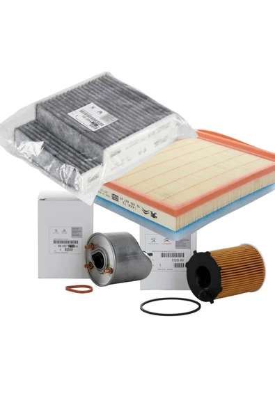 Sardes Peugeot 207 1.6 Thp Periyodik Yağ Bakım Filtre Seti ürün görseli