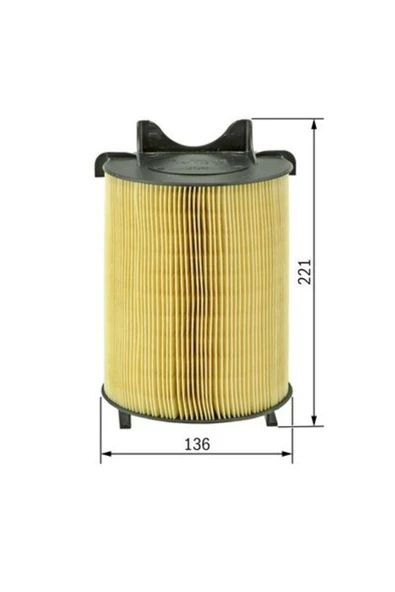 Bosch Volkswagen Jetta 1.2 TSI Periyodik Yağ Bakım Filtre Seti BOSCH - Resim 2