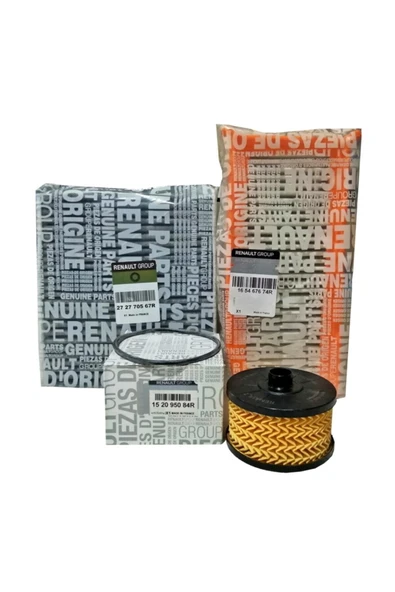Renault Clio 4 Turbo 1.2 Tce Filtre Bakım Seti (hava,yağ,polen) ürün görseli