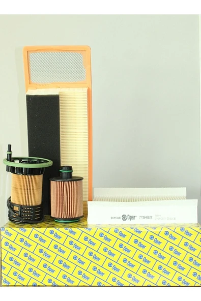 OPAR Filtre Seti Egea 1.3 Mtj Euro5 Motor Uyumlu - Resim 2