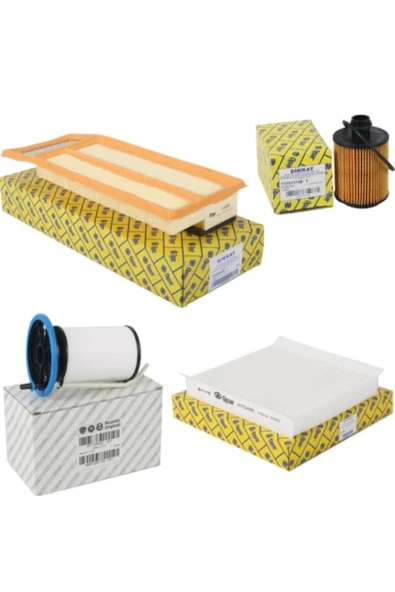 OPAR Fiat Egea 1.3 Multijet Euro 5 Oto Filtre Bakım Seti ürün görseli