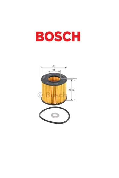 Bosch YAĞ FİLTRE P7092 LEXUS AURİS E15 E18 AVENSİS 3 COROLLA E150 E180 F026407092