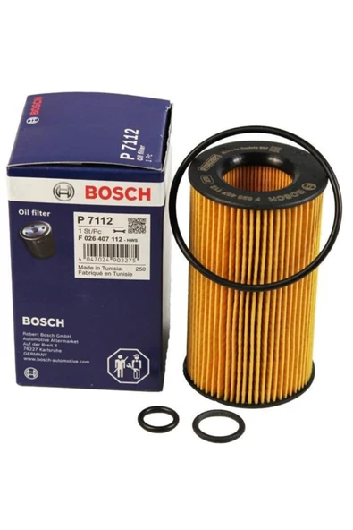 Bosch Yağ Filtresi Mercedes-benz Sprinter 3-t 09=>, A 180-200-220 Cdı 12-18, B 180-200-220 Cdı 11-18, C 18 ürün görseli