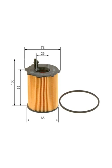 Mann Fılter Hu716-2X Yağ Filtresi N11.2321 - Resim 2