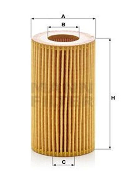 MANN Hu7012z Yag Filtresi ( Audi A6 3.0tdi 14-/ A7 3.0tdi 14- /q7 3.0 Tdi 15-) (WA928811) ürün görseli