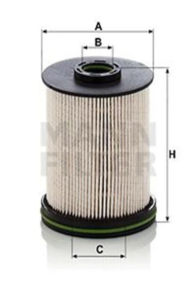 MANN Pu9012/1z Yakit Filtresi - ( Opel : Astra K 1.6 Cdti 15- ) 22937279 23304096 Pu90121z (WA861732) ürün görseli