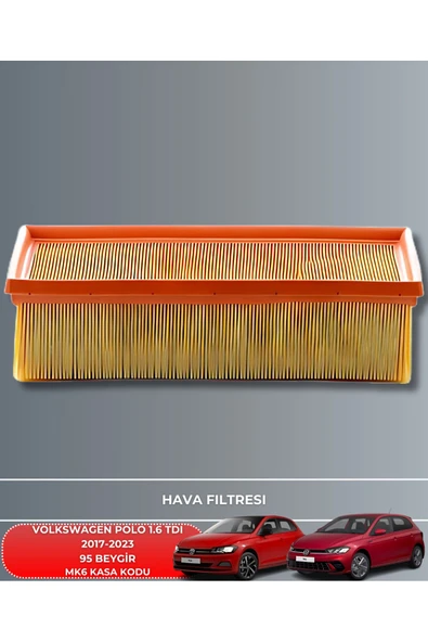 Petrol Ofisi VOLKSWAGEN POLO 1.6 TDI 2017-2018-2019-2020-2021-2022-2023 95 BEYGİR FİLTRE - YAĞ BAKIM SETİ - Resim 2