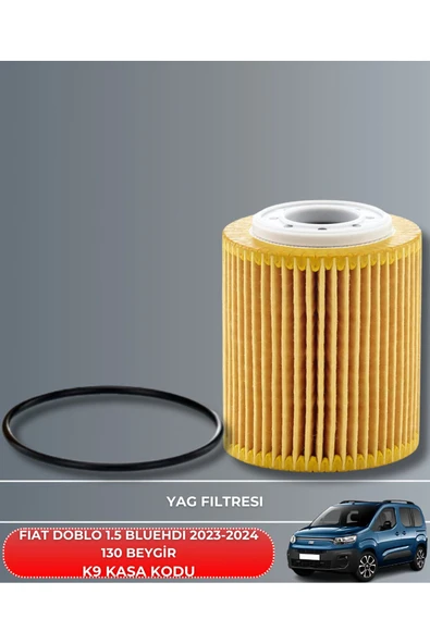 Petrol Ofisi FIAT DOBLO 1.5 BLUEHDI 2023-2024 130 BEYGİR FİLTRE - YAG BAKIM SETİ - 3