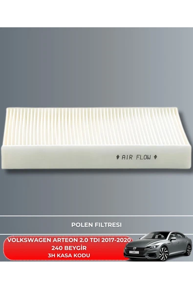 Petrol Ofisi VOLKSWAGEN ARTEON 2.0 TDI 2017-2018-2019-2020 240 BEYGİR FİLTRE - YAĞ BAKIM SETİ - 4