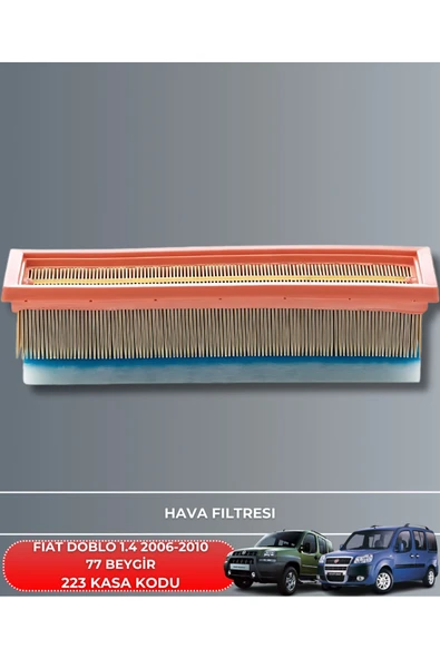 Petrol Ofisi FIAT DOBLO 1.4 2006-2007-2008-2009-2010 77 BEYGİR FİLTRE - YAG BAKIM SETİ - Resim 2