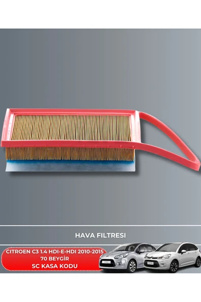 Petrol Ofisi CITROEN C3 1.4 HDI - 1.4 E-HDI 2010-2011-2012-2013-2014-2015 70 BEYGİR FİLTRE - YAG BAKIM SETİ - Resim 2