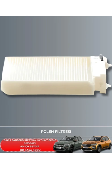 Petrol Ofisi DACIA SANDERO STEPWAY 1.0 T - 1.0 T ECO-G 2021-2022-2023 90-100 BEYGİR FİLTRE - YAĞ BAKIM SETİ - 4