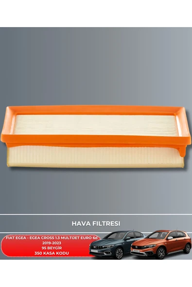 Petrol Ofisi FIAT EGEA EGEA CROSS 1.3 MULTIJET EURO 6-6d 2019-2020-2021-2022-2023 95 BEYGİR FİLTRE YAG BAKIM SET - Resim 2