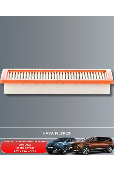 Petrol Ofisi PEUGEOT 5008 1.6 PURETECH 2017-2018-2019-2020-2021-2022 165-180 BEYGİR FİLTRE - YAG BAKIM SETİ - Resim 2