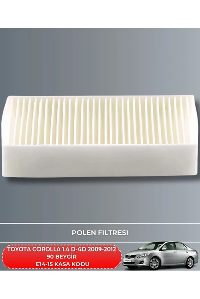 Petrol Ofisi TOYOTA COROLLA 1.4 D-4D 2009-2010-2011-2012 90 BEYGİR FİLTRE - YAĞ BAKIM SETİ - Resim 4